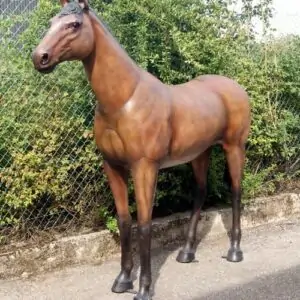 Statue CHEVAL grandeur nature Moulage résine