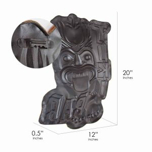 Tiki Bar Shaped Embossed Sign 191552 1