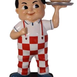 Statue Du Célèbe Bob Big Boy Effigie Des Restaurants Du Même Nom De La Côte Ouest Des Usa