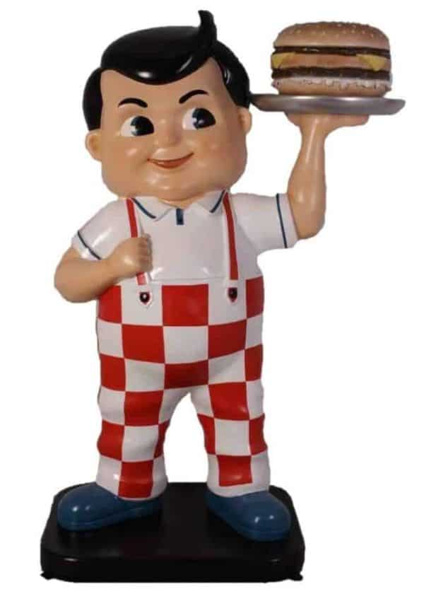 Statue Du Célèbe Bob Big Boy Effigie Des Restaurants Du Même Nom De La Côte Ouest Des Usa