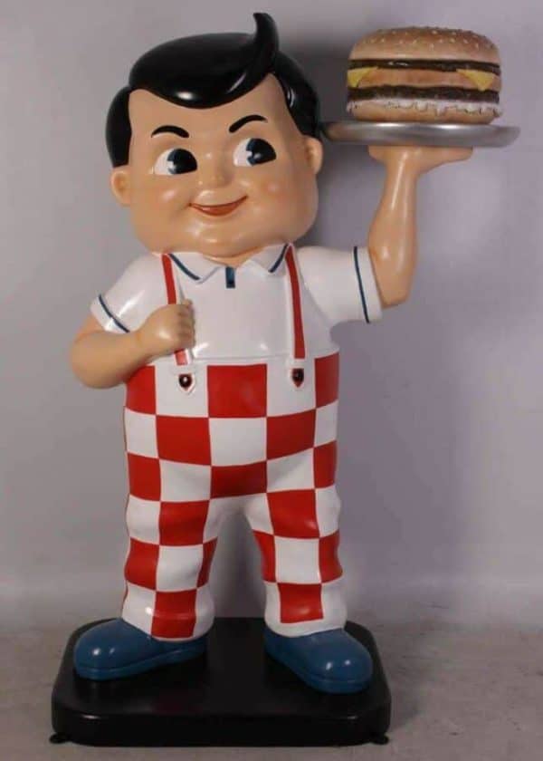 Statue Du Célèbe Bob Big Boy Effigie Des Restaurants Du Même Nom De La Côte Ouest Des Usa 1