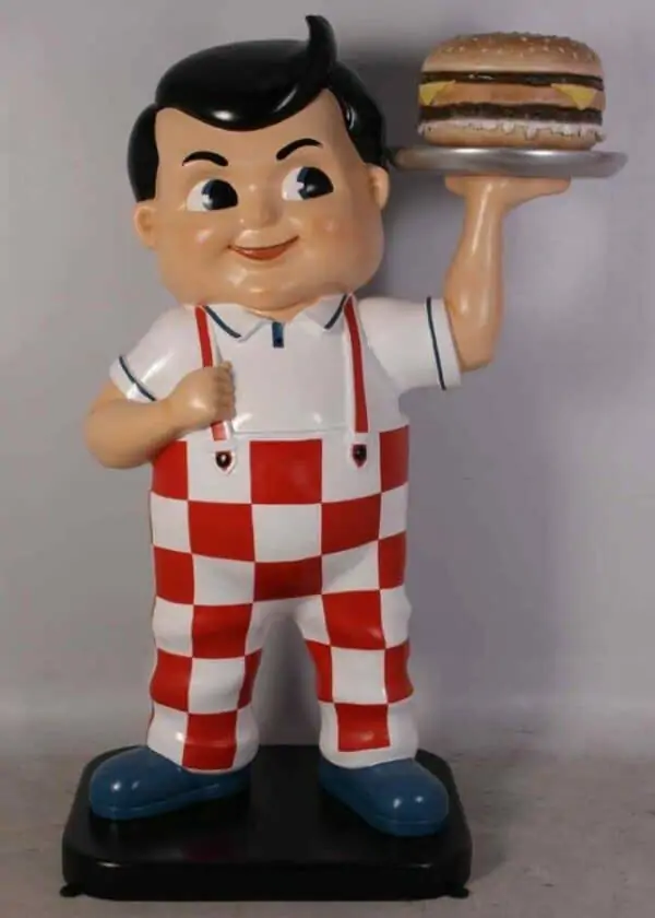 Statue Du Célèbe Bob Big Boy Effigie Des Restaurants Du Même Nom De La Côte Ouest Des Usa 1