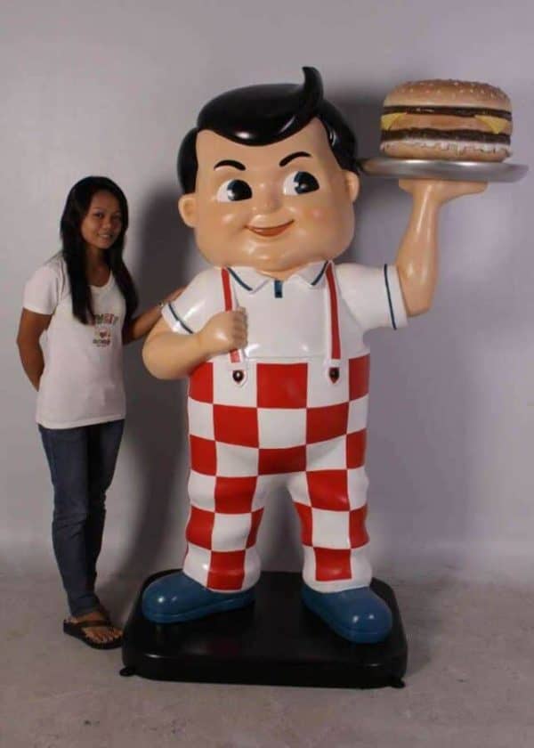 Statue Du Célèbe Bob Big Boy Effigie Des Restaurants Du Même Nom De La Côte Ouest Des Usa 2