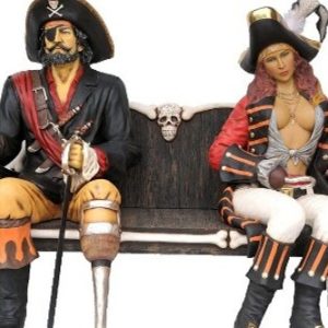 Banc Pirate Os Decor Resine Et Fibre De Verre