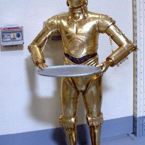 C3po St 2725 Statue Grandeur Nature En Resine Et Fibre De Verre Theme Cinema Star Wars