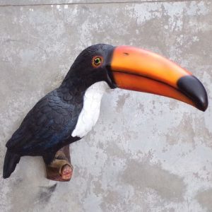 Toucan, oiseau d'Amazonie à fixer au mur