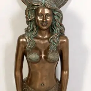 Figure De Proue Sirene Bateau Pirate Statue En Resine Et Fibre De Verre Location Vente