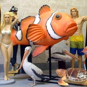 Poisson Clown Geant Style Nemo Suanem 2