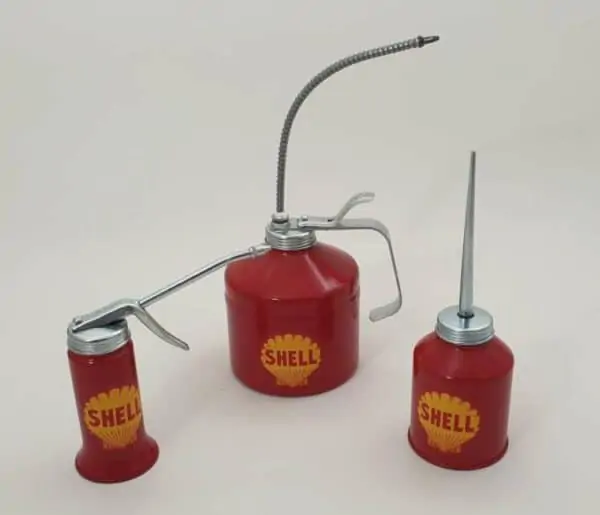 Pistolet Burette à Huile De Station Service Shell 6