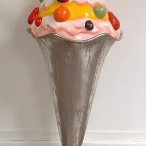 Coupe De Glace Geante Taille 1m68 Moulage En Resine Et Fibre De Verre