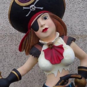 Fille Pirate De Dessin Anime