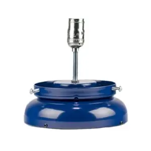 Support Chevet Pour Globe De Pompe A Essence Bleu