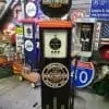 Pompe A Essence Americaine Deco Americaine Harley Davidson Noire
