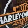 Pompe A Essence Americaine Deco Americaine Harley Davidson Noire 1
