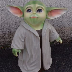 Statue de Bébé Yoda Le jeune Jedi de la série Le Mandalorian