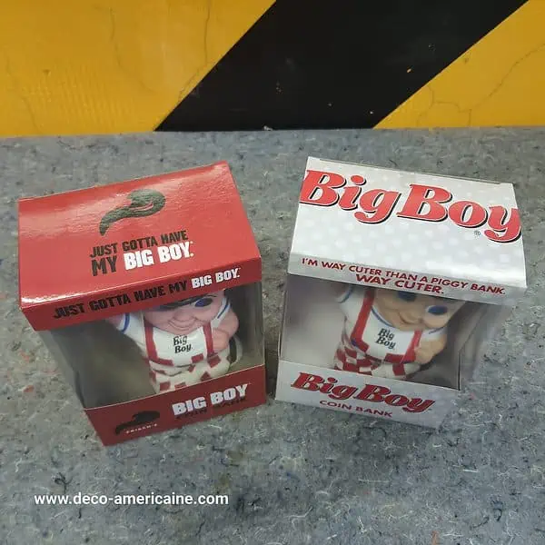 tirelire bob's big boy avec hamburger frichs version special usa rare find