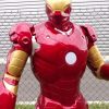 Statue d'Iron Man Super héros avec son armure à propulseur