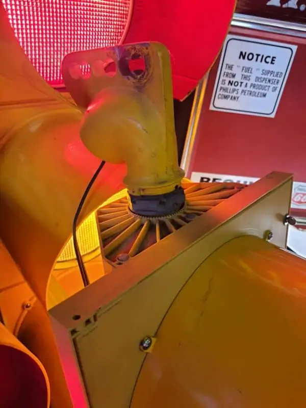 Feu tricolore américain à 3 voies avec FIXATION et CâBLé - 101.5cm - Jaune