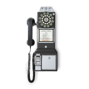 payphone des rues américaines 1950s noir