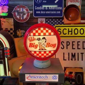 gas pump globe design fashion bob’s big boy restaurant (frisch – elias brother) 1