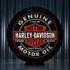 Globe De Pompe A Essence Americaine De La Marque Harley Davidson