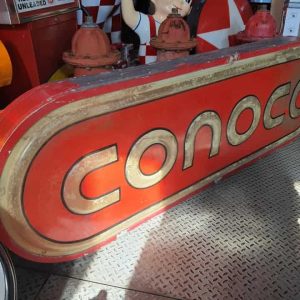 enseigne authentique de station service conoco 195cm x 63cm 1