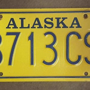 Plaque d'immatriculation américaine - ALASKA