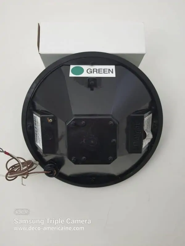 lentilles leds pour feux de circulation americains 110v verte 1