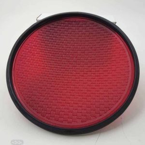 lentilles en verre pour feux de circulation americains rouge 31.5cm 1