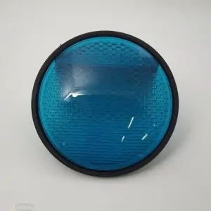 lentilles en verre pour feux de circulation americains verte 31.5cm