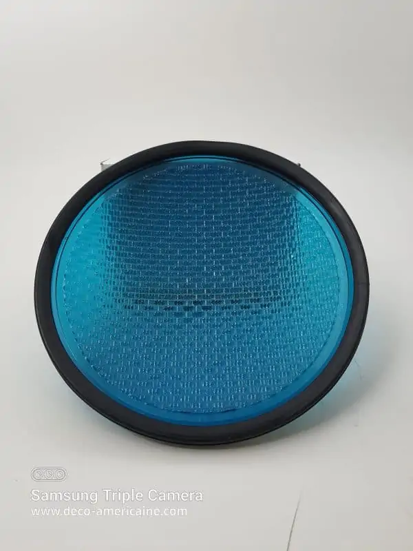 lentilles en verre pour feux de circulation americains verte 31.5cm 1