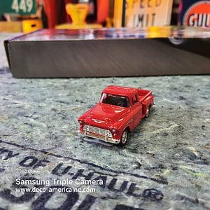 1955 chevrolet step side pick up truck miniature échelle 1/60 7.60cm