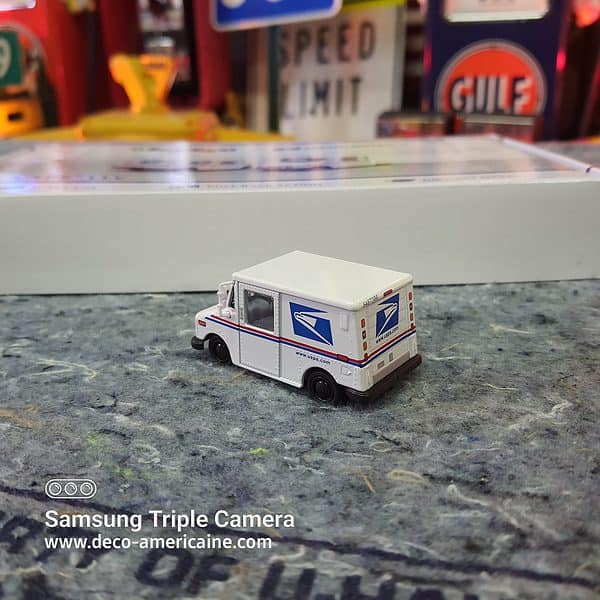 united states postal service grumman llv miniature échelle 1/72 6.35cm