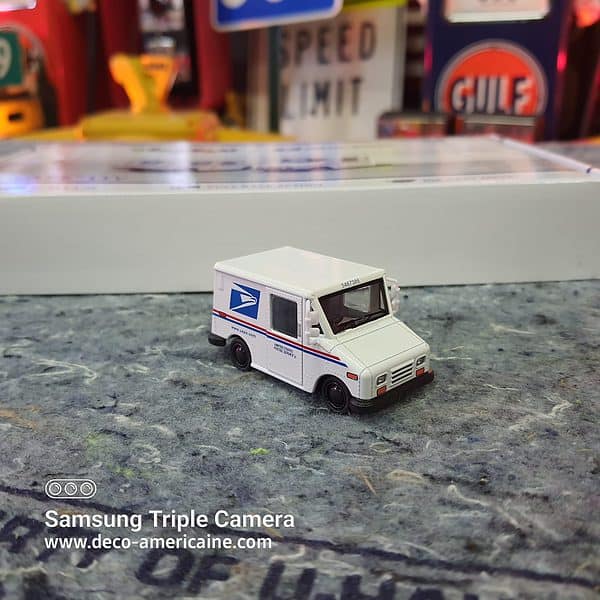 united states postal service grumman llv miniature échelle 1/72 6.35cm