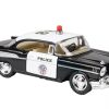 5in die cast 1957 chevrolet bel air police car 1