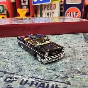 1957 chevrolet bel air hard top miniature échelle 1/40 11.40cm