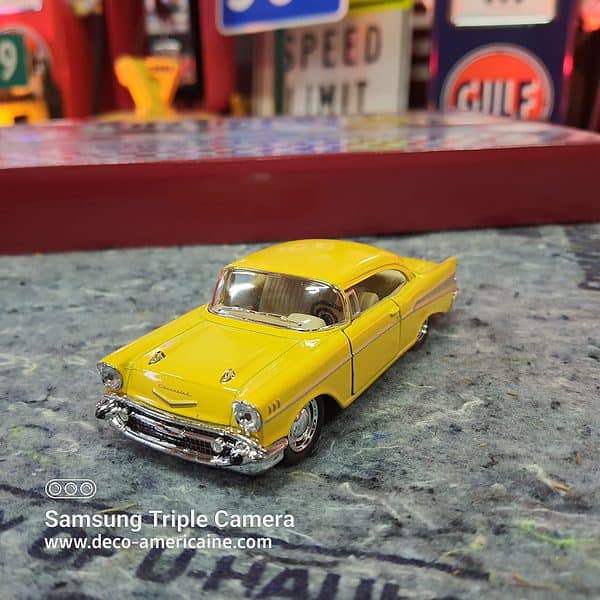 1957 chevrolet bel air hard top miniature échelle 1/40 11.40cm