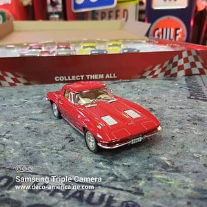 1963 chevrolet corvette stingray miniature échelle 1/38 12.70cm