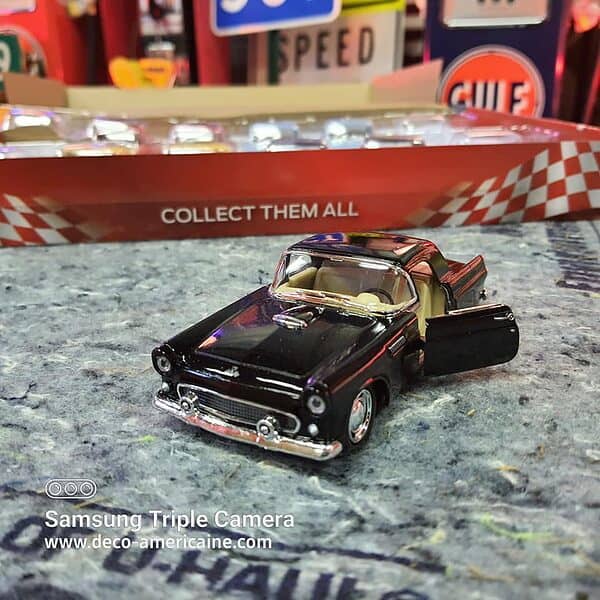 1955 ford thunderbird hard top miniature échelle 1/38 12.70cm