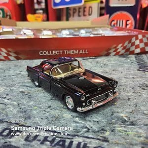 1955 ford thunderbird hard top miniature échelle 1/38 12.70cm