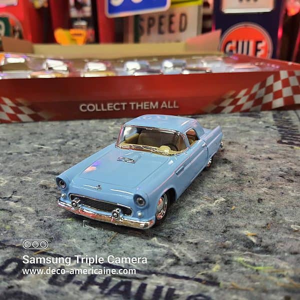 1955 ford thunderbird hard top miniature échelle 1/38 12.70cm