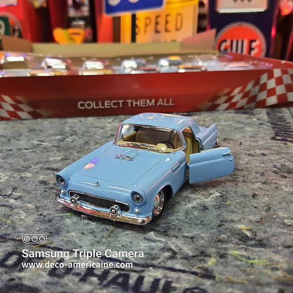 1955 ford thunderbird hard top miniature échelle 1/38 12.70cm