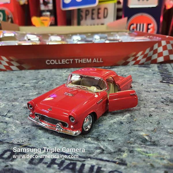 1955 ford thunderbird hard top miniature échelle 1/38 12.70cm