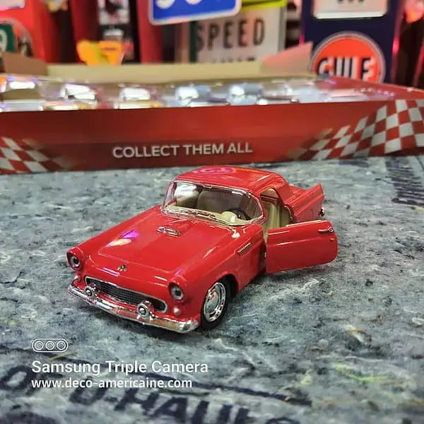 1955 ford thunderbird hard top miniature échelle 1/38 12.70cm