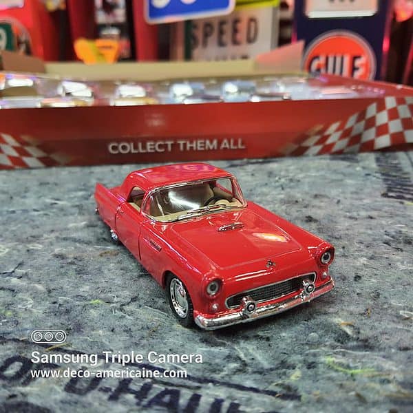 1955 ford thunderbird hard top miniature échelle 1/38 12.70cm