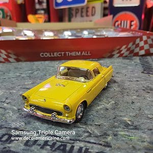 1955 ford thunderbird hard top miniature échelle 1/38 12.70cm