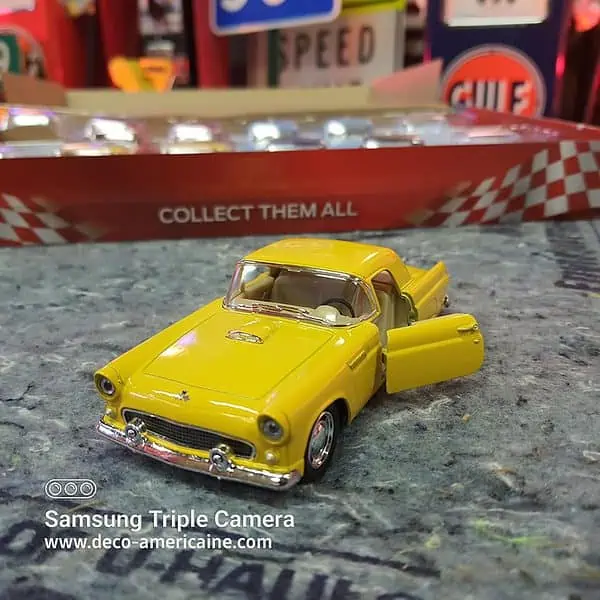 1955 ford thunderbird hard top miniature échelle 1/38 12.70cm