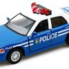 ford crown victoria police interceptor (blue)