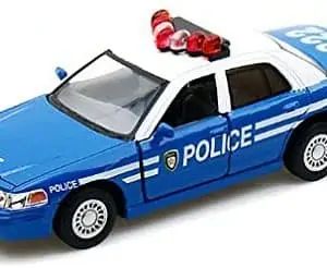 ford crown victoria police interceptor (blue)