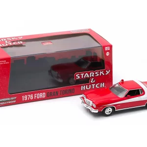 hollywood starsky & hutch 1976 ford gran torino red 1